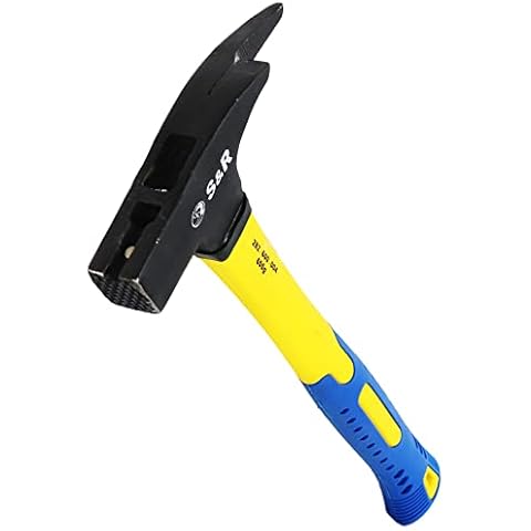 S&R 600g Claw Hammer with Magnetic Nail Holder Cover