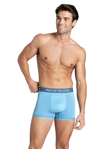 Image of Fruit of the Loom Men's Getaway Boxer Briefs, Lightweight Breathable Fabric, Quick Dry & Odor Control