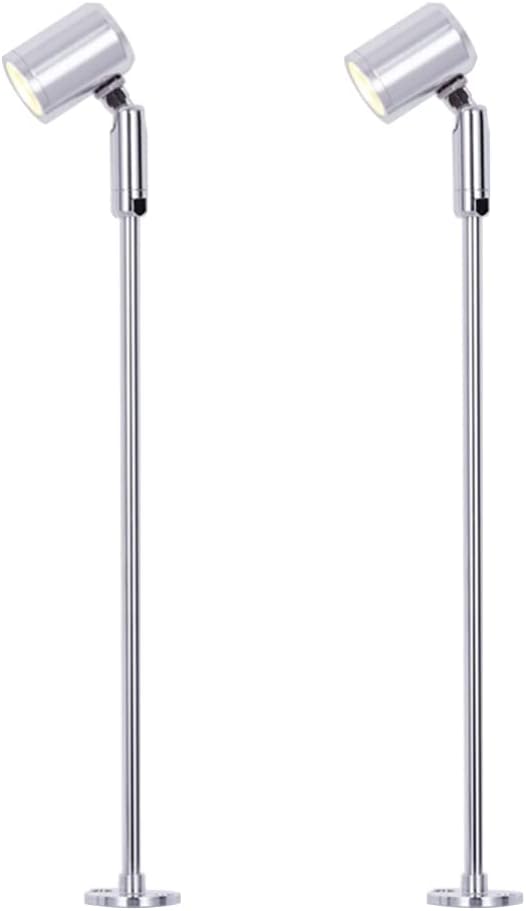 Luxshiny 2pcs LED Floor Lamp Bendable Standing Lamp Bright Reading Lamp