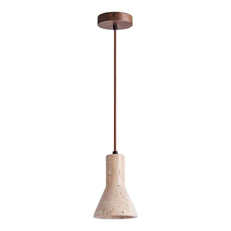 Suspension cuisine îlot repas lustre pierre rétro chic scandinave