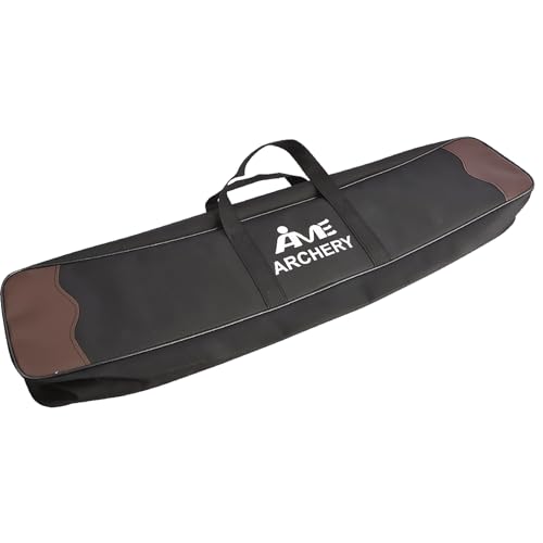 PYMUST Compact Recurve Bow Bag - Lightweight Protective Bag with Handle and Detachable Shoulder Strap 32x6x3inch PYMUST Compact Recurve Bow Bag - Lightweight Protective Bag with Handle and Detachable Shoulder Strap 32x6x3inch