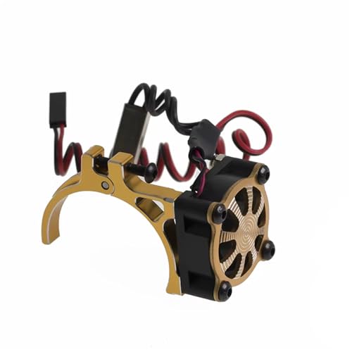 Accessoires voitures RC pour sessions tout-terrain TRX4 SCX10 radiateur jaune