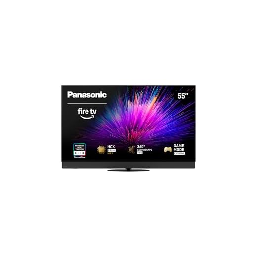 PANASONIC Z95 Series (2025 Model) 55-inch OLED 4K Ultra HD Smart Fire TV, HDR10+ Adaptive, Dolby Vision IQ, 360 Soundscape Pro, 144Hz Refresh Rate and Hands-Free Alexa - 55Z95BP