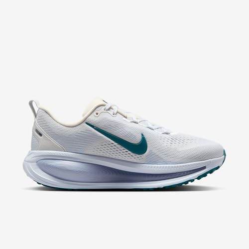 Nike Vomero 18 Women's Road Running Shoes (HM6804-103, Summit White/Blue Tint/Geode Teal)3