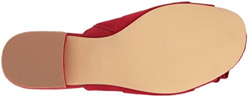 Chinese Laundry womens Marlowe Slide Sandal, Rebel Red Suede, 6.5 US | Image 3