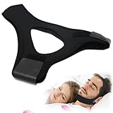 Airflow Jaw Strap, 2025 Model Anti Snoring Chin Strap, Jaw Strap for Sleeping, Stop Snoring Chin Straps,Chin Straps to Keep Mouth Closed for Sleeping Better, Chin Strap for Sleep for Men Women (1/Set)