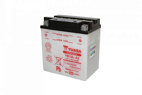 YUASA YB10L-A2 batterie moto 12V 11Ah pour remplacement scooter et gros cube
