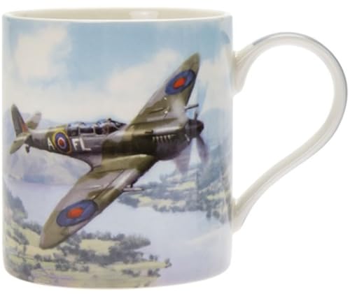 The Leonardo Collection British World War II Airplanes - Supermarine Spitfire Fine China Mug