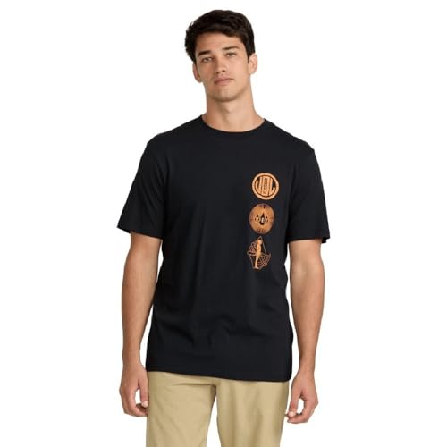 Volcom Distance Short Sleeve T-Shirt L en maille respirante haute durabilité