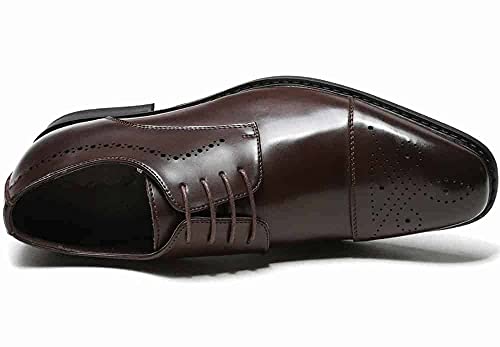 Zapatos de cuero negro MITL con alzas de 6 cm elegantes en talla 40 2/3 3