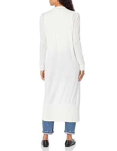 Armani Exchange Women's Merino Wool Blend Light Weight Sweater Duster2