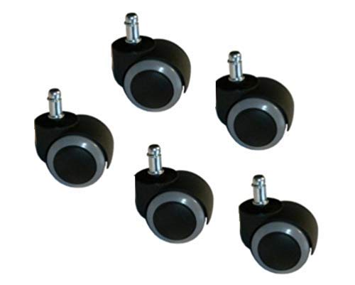 Preisvergleich Produktbild Duo Collection Hartbodenrollen, Set 5 STK. Steckbar, 11 mm