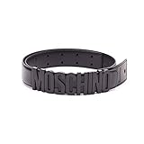  Moschino Damen Gürtel 46 Fantasy - black