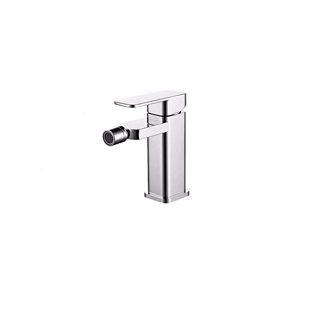 Robinet de lavabo chrome poli monotrou pour salle de bain moderne