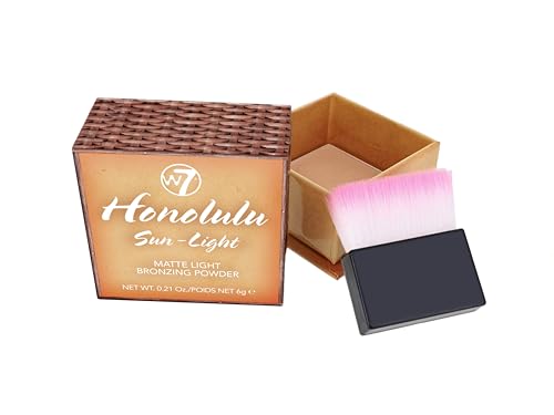 W7 Honolulu Matte Light Bronzing Poeder - Sun-Light