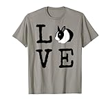 Love Bunny Animal Dutch Rabbit T-shirt