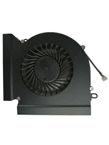 YLGOZFM Ventilador de refrigeración para Ordenador portátil, CPU GPU 4 Pines para MSI GT76 9SG MS-17H1 9SG-048CN i9-9900K RTX2080 2070 PABD18525BM 18525BH N4(12VDC-N423)