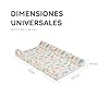 Ms BabyWorld - Cambiador Flexible para Bebé | Acolchado, Impermeable y Portátil | Fácil de Limpiar, Compacto para Viajes y Uso Diario | PVC | Suave y Duradero #2