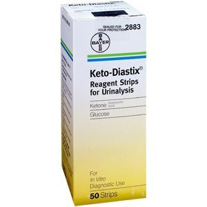KETO-DIASTIX 50EA BAYER HEALTHCARE (DIABETES)