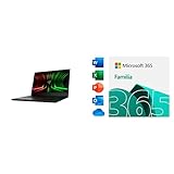 Razer Blade 14 - Ordenador portátil de 14'' QHD 260 Hz (AMD Ryzen 9 5900HX, 16GB RAM, + Microsoft 365 Familia | Código de activación