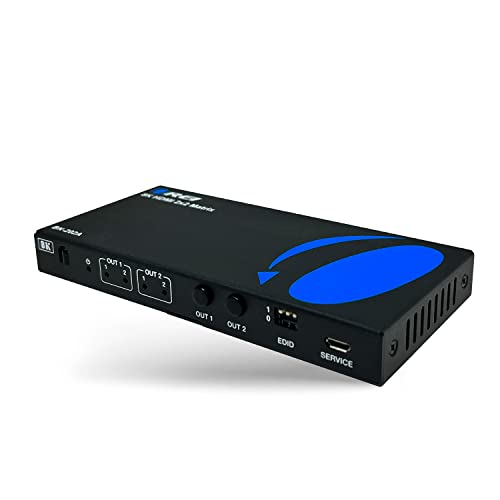 Matriz HDMI 8K OREI de alta fidelidad visual 4K a 120Hz con gestión EDID avanzada BK-202A