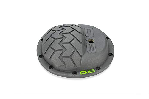 Dv8 Offroad D-JP-110001-XXX D-Jp-110001-D30 | Differential Cover Fits 2007-18 Wrangler Jk With Dana 30 Axle | Increased Oil Capacity | Added Structural Rigidity | Tire Tread Pattern | Grey Powder Coat thumb #1