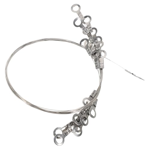 CIYODO 12 Pezzi Filo Tagliatorte Acciaio Inossidabile Livellatore per Torte e Affettatrice per Dolci Formaggio e Prosciutto Sostituzione Facile Strumenti da Forno per Preparazioni Precise