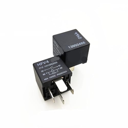 Relais HFV4-012-1G1H 12VDC 40A pour climatiseur auto et pompe à huile 10x