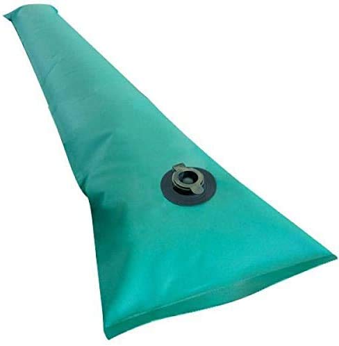 Risaliti Piscine Tubolare Salsicciotto Tubolari Perimetrali Rinforzati in PVC Verde per Telo di Copertura Invernale per Piscina (1 Metro)
