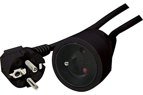 Rallonge électrique 10 m Noire