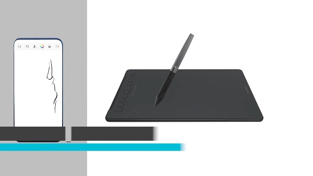 Amazon.com: HUION Inspiroy H1161 Graphics Drawing Tablets, Touch