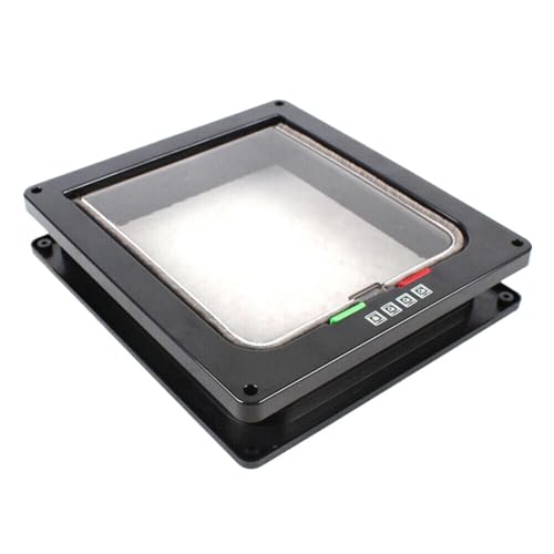 Gateras para puertas correderas de terraza | Puerta pequeña transparente para el acceso al balcón 2