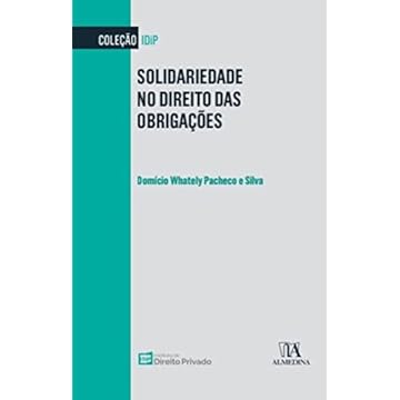 Capa do livro Solidariedade no Direito das Obrigações
