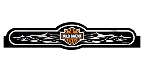 Chroma Graphics 6413 Harley Davidson Bar & Shield Logo Black License Plate Frame #TOP1