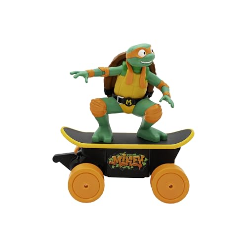 Teenage Mutant Ninja Turtles Mikey Cowabunga Skate RC Car Toy Imitates Real Skate Tricks Ages 5+