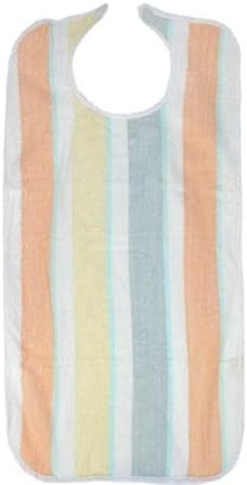 Nobles Health Care Products 6 Multi-color Terry Clothing Protector Stripes Print