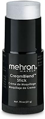 Mehron Makeup CreamBlend Stick - Body Paint (.75oz) (Silver)