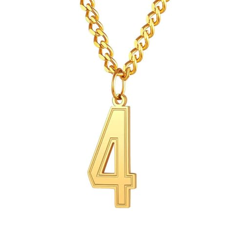 [OAKKY] �i���o�[�l�b�N���X�p �����Y�����ă��f�B�[�X �V���o�[�E�u���b�N�E�S�[���h���b�L 0-9 �f�W�^�� 5 �y���_���g�`���[���`�F�[�� �X�e�����X�| �p�[�\�i���C�Y���ꂽ�V���v���ő@�ׂȃX�e�[�g�����g�W���G���[ �S�[���h�i���o�[ 4