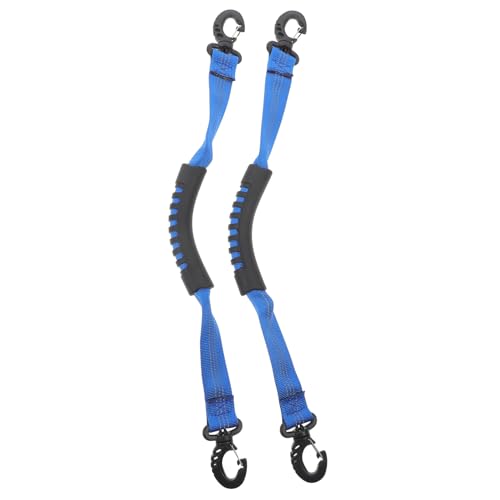 Happyyami Roller Skates Straps Ski Boots Fixing Leash 2pcs Handheld Ski Straps for Outdoor Activities