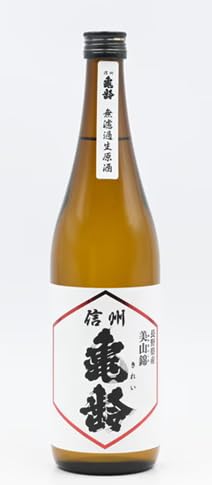 Amazon.co.jp: 信州 亀齢 純米吟醸 美山錦 無濾過生原酒 720ml 亀齢