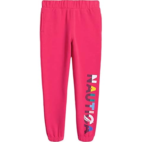 NAUTICA Girls' Beetroot Purple Jogger Sweatpants Cover