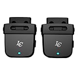 LC LaceClips Smart Activity Tracker - Shoe-Mounted Step Counter for Walking & Sports Performance Monitor - Track 25+ Activities, Jumps & Calories with App - No Subscription Required (Black)