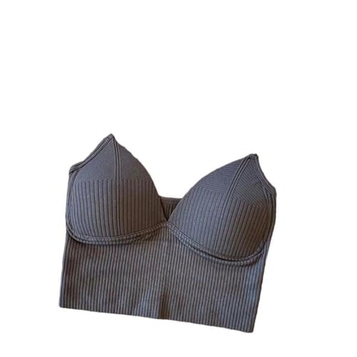Haut court sans manches pour femme pour en finir avec les soutiens-gorge