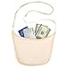 lapinchen Hidden Wallet Travel Hidden Wallet Under Clothes Undergarment Crossbody Secert Body Pouch for Passport Money & Valuables(Fleshcolor)