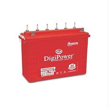 Microtek DigiPower DGHT12048 Inverter Battery, 100 Ah