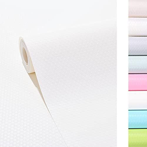 Rxemohesuoh Original Non-Slip Drawer and Shelf Liner,Eco-Friendly Materials,Non Adhesive,Powerful Grip,Durable and Reusable,17.5IN x 10FT Roll,for Drawers,Shelves,Cabinets,Tables,Kitchen,Cream