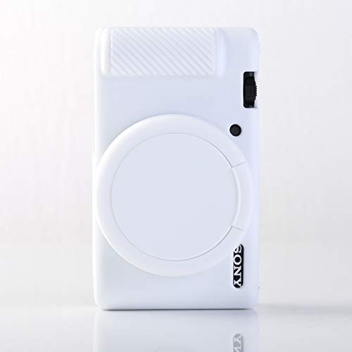 Funda para Cámara Sony ZV-1 Silicona y Goma Blanca miniatura 4