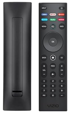 VIZIO SmartCast Universal Remote Control - Smart Remote Replacement for All VIZIO TVs - Infrared Remote Requires 2 AAA Batteries