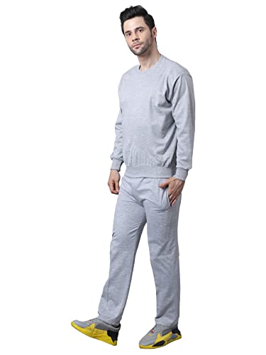 Image of Mack Jonney Fleece Solid Tracksuit Co-ord Set for Men- SW RN LOWER 02-P