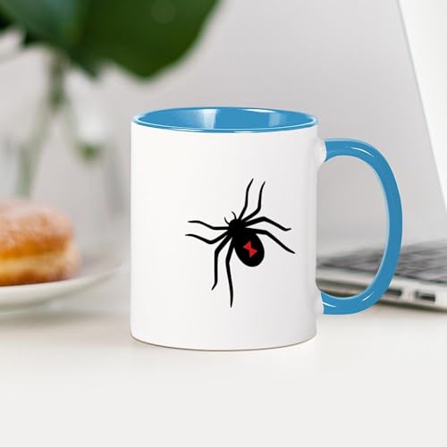 Taza de cerámica negra Black Widow de 11 oz miniatura 4